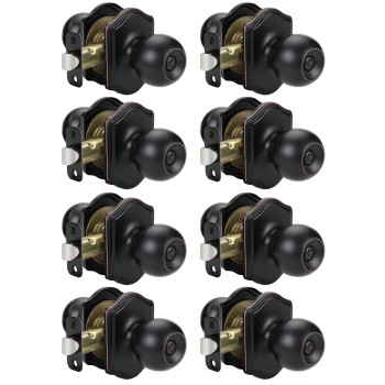 Goldenwarm Oilrubbed Bronze Door Knobs Interior Bronze Interior Door Knobs Classic Decorative Interior Privacy Bedroom Bronze