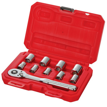 Craftsman Mechanics Tool Set Metric 38 Inch Drive 10 Piece Cmmt34564