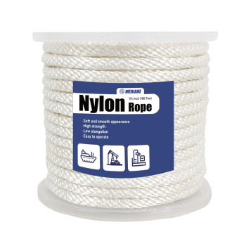 Meriane Nylon Rope 500 Ft 18 Inch Multipurpose Heavy Duty Rope Abrasion Uv Resistant Ideal Use For Camping Clothesline