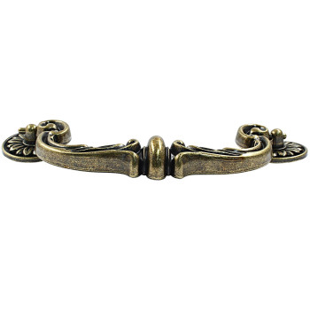 Biaungdo 4 Pcs 150Mm6 Inch Hole Center Pull Handles Zinc Alloy Rustic Vintage Style Dropdown Bail Swing Dresser Pull Handle A