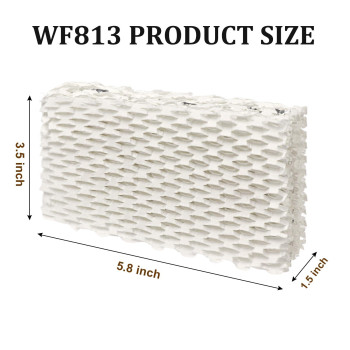 8 Pack Wf813 Eqwf813 Humidifier Filters Compatible With Equate Eqwf813 Eq2119Ul Relion Rcm832 Rcm832N Procare Pccm832N Cool