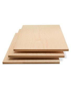 Baltic Birch Plywood 12 X 20 X 12 Inch 12 Mm Craft Wood Pack Of 12 Bbb Grade Stronger Than Basswood Sheets Or Balsa Wood