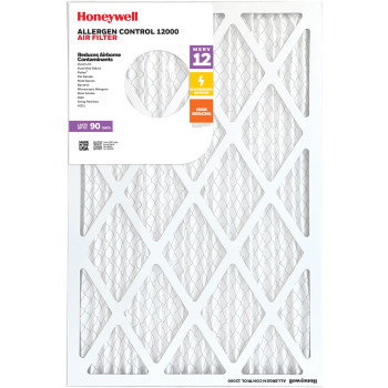 Honeywell 16X25X1 Merv 12 Electrostatic Pleated Hvac Ac Furnace Air Filter 12Pack Replacement Filter For Home Use Made In