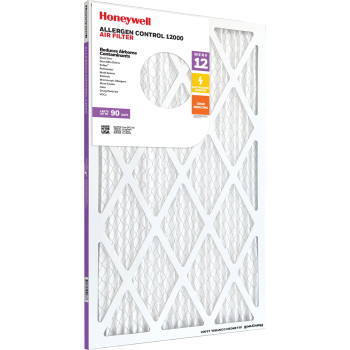 Honeywell 16X20X1 Merv 12 Electrostatic Pleated Hvac Ac Furnace Air Filter 4Pack Replacement Filter For Home Use Made In