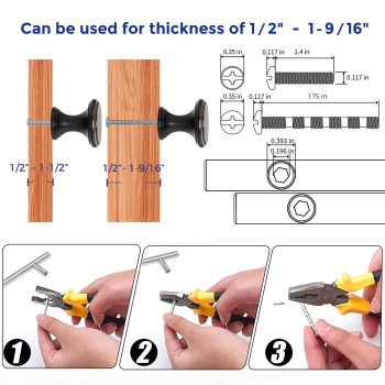 Ravinte 30 Pack Oil Rubbed Bronze Kitchen Cabinet Knobs Solid Oil Rubbed Bronze Pulls Zinc Handles Simple Drawer Cabinet Hardwa