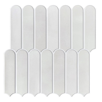 Commomy Matte Peel And Stick Backsplash 10 Sheets Of 118 X 118 3D Peel And Stick Tile For Kitchen And Bathroom Matte P