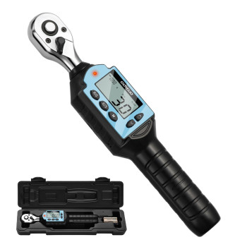 Goyojo 2024 Newest Digital Torque Wrench 30Nm 22Ftlb Max Highprecision Professional 14 Drive Essential Tool For Auto Re