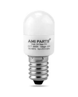 Ami Parts W11160686 W11518235 Refrigerator Light Bulb Waterproof Appliance Bulb Replacement For Maytag Whirlpool Freezer Ligh