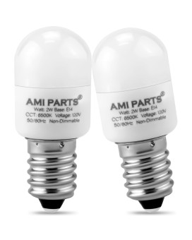 Ami Parts W11160686 W11518235 Refrigerator Light Bulb Waterproof Appliance Bulb Replacement For Maytag Whirlpool Freezer Ligh