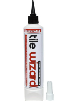 Tile Wizard The Original Allinone Repair Adhesive For Loose Hollow And Creaky Tiles Wood Lvt Lvp And Laminate Flooring