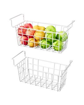 Kikibro Freezer Organizer Bins Freezer Baskets For Chest Freezer Deep Upright Freezer Storage Bins With Handles 175 Inch 2