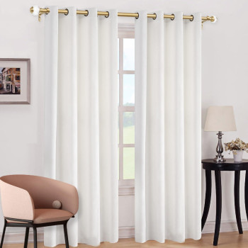 Usfook Gold Curtain Rods For Windows 48 To 84 78 Inch Telescoping Splicing Drapery Rods Decoration For Home With Translucent