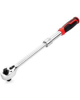 Maxpower Extendable Ratchet Wrench 12 38 Dual Drive Ratchet Handle Quick Release 72Tooth Reversible Ratcheting Exten