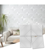 Art3D 33Pack 3D Wall Panels For Interior Wall Decor Textured Accent Wall Paneling For Living Room Bedroom Tv Wall Background