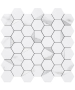 Dicofun 1 Sheet Hexagon Peel And Stick Backsplash Tile Polished Marble Look Mixed Light Gold Kitchen Backsplash Peel And Stick