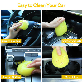 Pulidiki Car Cleaning Gel Detailing Kits Car Putty Auto Detail Tools Car Interior Cleaner Slime Car Accessories Stocking Stuffer