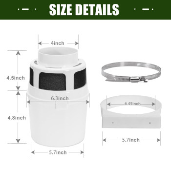 Upgraded Version Viwinvela 3 In 1 Indoor Dryer Vent Kit With White Dryer Vent Hose Dryer Lint Catcher Water Filter Bucket