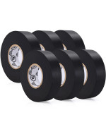 Tapewell Black Electric Tape Professional Grade 34 Inch X 66Ft Pvc Electrical Insulating Tape For All Weather Ul Appro