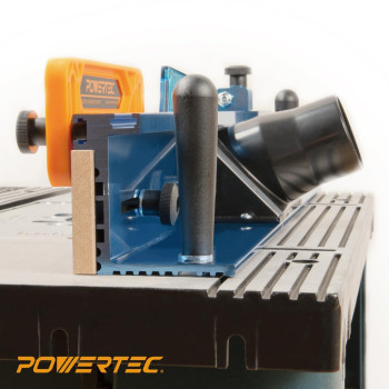 Powertec Router Table Fence System 338 Tall 24 Long Wrail Coping Sled Cutting Rail For End Grain Cutting Profiles Ideal