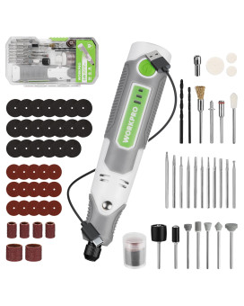 Workpro Cordless Rotary Tool Kit With 71Pcs Accessories 3 Variable Speeds Usb Rechargeable Mini Rotary Tool For Engraving San