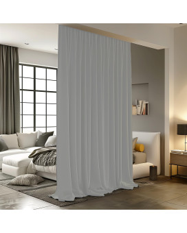 Room Divider Curtains For Ceiling Track Rod Blackout Ceiling Track Curtains With Hooks Noise Reduction Privacy Curtain For Wall