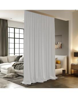 Room Divider Curtains For Ceiling Track Rod Blackout Ceiling Track Curtains With Hooks Noise Reduction Privacy Curtain For Wall