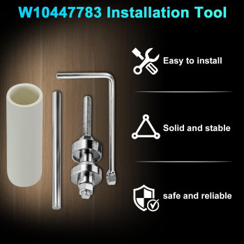 W10435302 Washer Bearing And Tub Seal Kit W10447783 Installation Tool Replacement For Whirlpool Cabrio And Maytag Bravos Xl Wa