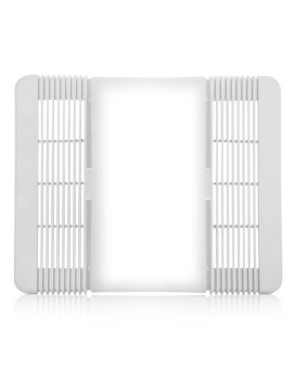 85315000 Ventilation Fan Cover Grille And Lens Compatible With Broan Nutone 763Rl 769Rl Replacement Grill For Bathroom Exhaust