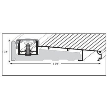 Adjustable Aluminum Threshold Waterproof Hidden Screws Addon Extension Available Heavy Duty Commercial And Residential Multipl