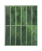 Longking 10Sheet Green Peel And Stick Backsplash For Kitchen Wall Kitchen Backsplash Tiles Wall Tiles 114 X 9