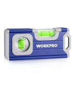 Workpro Small Level 412 Inch Mini Level Tool Magnetic Pocket Level With 2 Different Bubbles 90180 Aluminum Alloy Construct