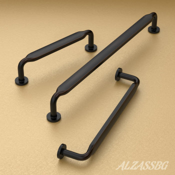 Alzassbg 6 Pack Oil Rubbed Bronze Cabinet Handles 712 Inch192Mm Hole Centers Arch Modern Cabinet Pulls Kitchen Cabinets Har