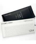 Crown Vent Magnetic Register Cover 12X4 With Electrostatic Filter Simple Clean Decorative Cover Designed To Fit Over You