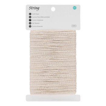 Kinglake Cotton Twine String 2Mm Natural White Butchers Twine For Cooking Food Safe 164 Feet Bakers String For Cooking Meat Bak