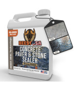 Beest Paver Sealer High Gloss Wet Look Stone Sealer Stamped Concrete Sealer Outdoor Indoor Color Enhancing Driveway Seal