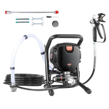 Vevor 750W Stand Airless Paint Sprayer 3000Psi High Efficiency Electric Airless Sprayer Fine And Even Painting Effect Handhel