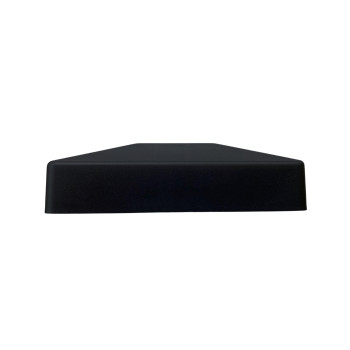 Nuvo Iron Pcp27Blk Rigid Plastic Post Cap 6 X 6Black