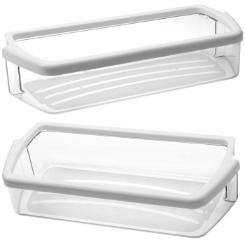 W10321304 Refrigerator Cantilever Door Shelf Bin By Fetechmate Compatible With Kenmore Whirlpool Refrigerator Replaces Wpw1032