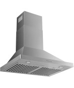 Micmi 48 Inch Wall Mount Range Hood Vent Convertible 800Cfm Stainless Steel For Kitchen 3 Speed Exhaust Fan Etl Listed 48 Inch