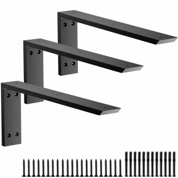 Premium Heavy Duty Countertop Brackets 20 Inch 3 Pack 25 Thick Granite Countertop Support 20 X 8 X 2 12 Shelf L Brac