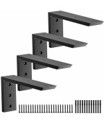 Premium Heavy Duty Countertop Brackets 12 Inch 4 Pack 25 Thick Granite Countertop Support 12 X 6 X 2 12 Shelf L Brac