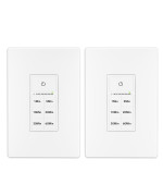 Bnlink Countdown Timer Switch For Exhaust Fan Bathroom Fan Light Switch Timer Indoor With Push Button 1510203060Mins Wal