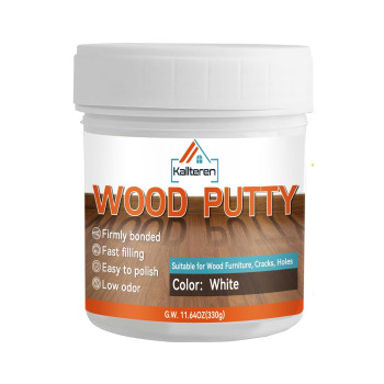 Wood Putty White Wood Repair Kit 10 Ounce Stainable Wood Furniture Repair Kit