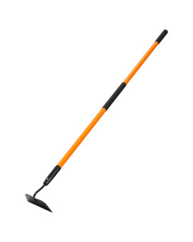 Vnimti Garden Hoe Tool Heavy Duty Hoe Garden Tool Garden Hoe For Weeding With Long Fiberglass Handle 58 Inches