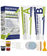 Porcelain Repair Kit Fiberglass Tub Repair Kit Shower Sink Bathtub And Countertop Tile Repair Kit Repair Chips Dents Cracks