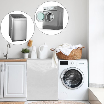 Qwork Washer And Dryer Covers 2 Pack Heavy Duty Waterproof Washing Machine Cover For Most Top Load Or Front Load Machine Dustp