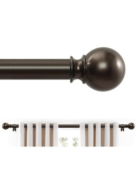 Bronze Curtain Rods 36 To 72 Inches1224 Feett 58 Inch Splicing Drapery Rods Small Curtain Rods Set Size 3672 Bronze