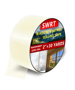 Swrt 2 X30Yd90Ft Transparent Door And Window Weather Stripping Tape Window Insulation For Winter Preventing Cold Air Loss I