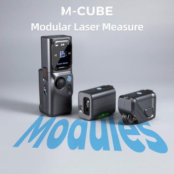 Hozo Mcube Pro Laser Measuring Tool Combo4 Modules Build To Adapt Mtripod Mprotection Case Rechargeable Modular Laser Di