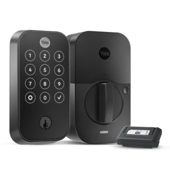 Yale Assure Lock 2 Touch With Zwave Fingerprint Smart Lock In Black